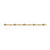 14K Yellow Gold Emerald Diamond Bracelet