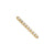 14K Yellow Gold AA Diamond Tennis Bracelet