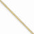 14K Yellow Gold AA Diamond Tennis Bracelet