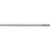 14K White Gold AA Diamond Tennis Bracelet