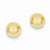 14k Yellow Gold Polished 7mm Ball Post Earrings