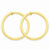 14k Yellow Gold Non-pierced Hoop Earrings