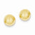 14k Yellow Gold Polished 9.0mm Ball Post Earrings