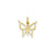Butterfly Charm in 14k Gold