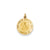 Our Lady of Perpetual Help Medal Charm in 14k Gold