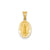 Our Lady Of Guadalupe Medal Charm in 14k Gold