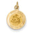 14k Gold Saint Joseph Medal Charm hide-image