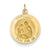 14k Gold Saint Anne Medal Charm hide-image