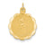 14k Gold Boxing Disc Charm hide-image