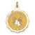 14k Gold Wedding Bells Charm hide-image