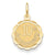 14k Gold Happy 10th Anniversary Charm hide-image