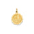 #1 Grandpa Disc Charm in 14k Gold