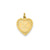 #1 Granddaughter Disc Charm in 14k Gold