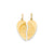 2pc Best Friend Charm in 14k Gold