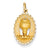 14k Gold Holy Communion Charm hide-image