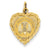 14k Gold My Confirmation Heart Disc Charm hide-image