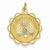 14k Gold My Confirmation Disc pendant, Appealing Pendants for Necklace