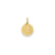 Small Baptism Charm in 14k Gold