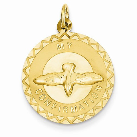 14k Gold My Confirmation Pendant, Pendants for Necklace