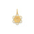 Sweet Sixteen Disc Charm in 14k Gold