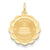 14k Gold Happy Birthday Charm hide-image