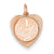14k Gold Rose-Gold #1 Daughter Charm hide-image