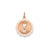 Holy Communion Disc Charm in 14k Rose Gold