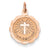 14k Rose Gold Confirmation Disc Charm hide-image
