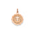 Confirmation Disc Charm in 14k Rose Gold