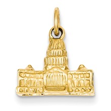 14k Gold Capital Bldg. Charm hide-image