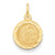 14k Gold Happy Birthday Disc Charm hide-image