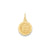 Happy Birthday Disc Charm in 14k Gold