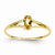 14k Yellow Gold Citrine Birthstone Ring