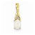 14k Gold Diamond & Genuine Opal pendant, Gorgeous Pendants for Necklace