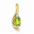 14k Gold Diamond & Peridot pendant, Lovely Pendants for Necklace