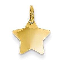 14k Gold Star Charm hide-image