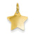 14k Gold Star Charm hide-image