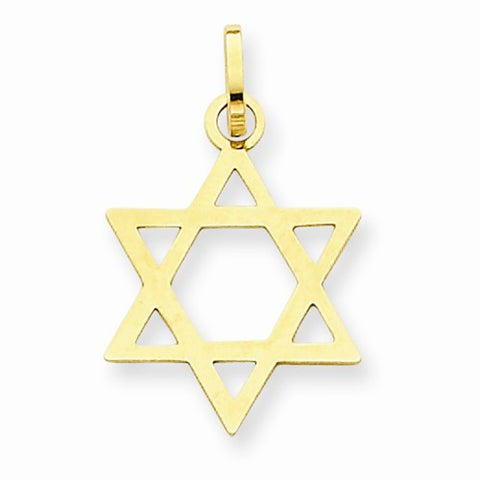 14k Gold Star of David pendant, Lovely Pendants for Necklace