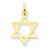 14k Gold Star of David pendant, Lovely Pendants for Necklace