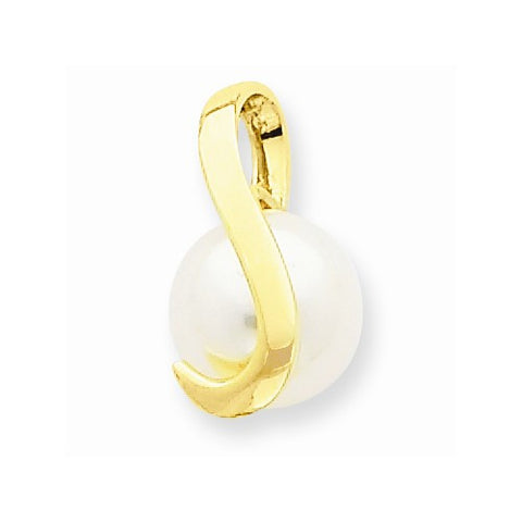 14k Gold Cultured Pearl pendant, Pendants for Necklace