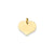 Heart Charm in 14k Gold