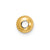 Set Of 4/4Mm Spacer Charm Beads in 14k Yellow Gold