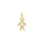April Boy Birthstone Charm in 14k Gold