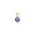 14k Yellow Gold 5mm Black Pearl VS Diamond Pendant, Jewelry Pendants for Women