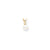 14k Yellow Gold 4mm Pearl VS Diamond Pendant, Jewelry Pendants for Women