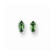 14k White Gold 6x3mm Marquise Mount St. Helens Earring, Jewelry Earrings