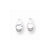 14k Yellow Gold Cubic ZirconiA Quality Diamond Pear Stud Earrings