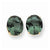 14k Yellow Gold 12x10mm Oval Mount St. Helens Earring, Jewelry Earrings