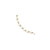 14K Yellow Gold with White Pearl Necklace