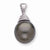 14k White Gold 10-11mm Salt Water Cult. Tahitian Pearl Drop Pendant, Pendants for Necklace